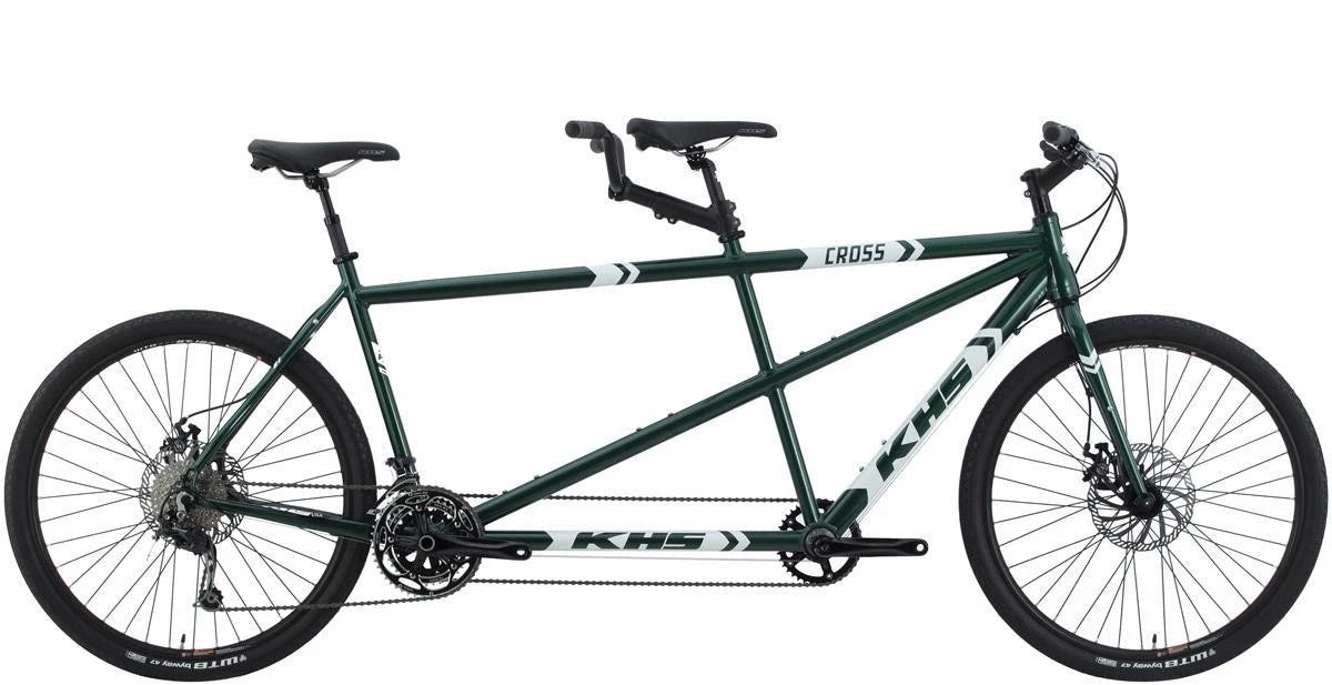 2025 KHS TANDEMANIA CROSS Tandem 650B Aluminum 27 Speed Bike Medium New in Box