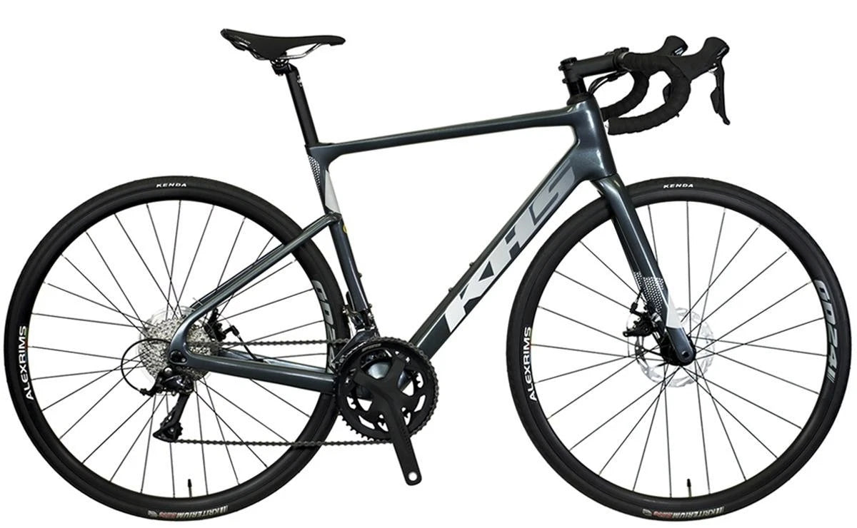 2025 KHS Flite 600 700c Small Carbon Frame and Fork 700c Road Bike Shimano Sora