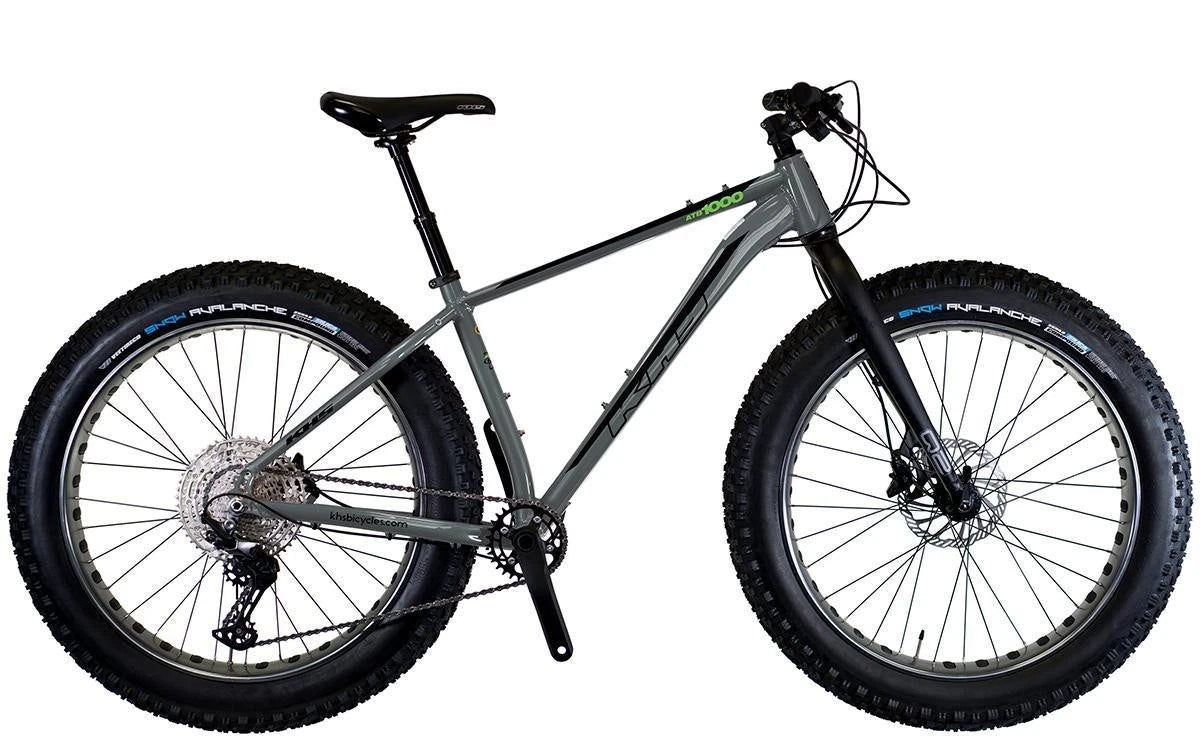 2025 KHS 4 Season 1000 Medium 17" Deore 12 Spd 26" Fat Bike / Alloy Dropper Post