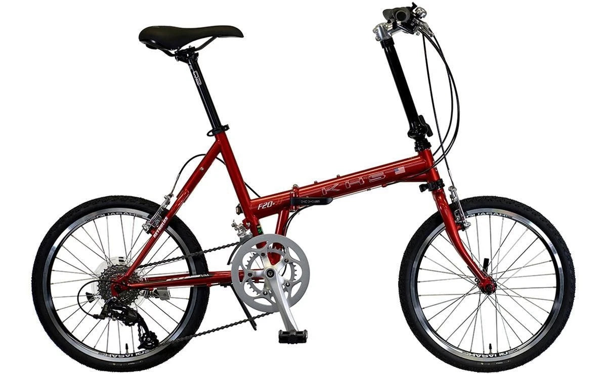 KHS F20-JJ Mocha Chromoly Folding 20" Bike 16 speed New in Box MSRP $769